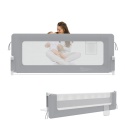 Aufun® – Składana Barierka Ochronna / Osłona do Łóżka Dziecięcego (Długość 200 cm)