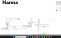 Lionelo® Hanna – Składana Barierka Ochronna do Łóżka Dziecięcego (150 x 66 cm) – System StandSafe