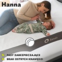 Lionelo® Hanna – Składana Barierka Ochronna do Łóżka Dziecięcego (150 x 66 cm) – System StandSafe