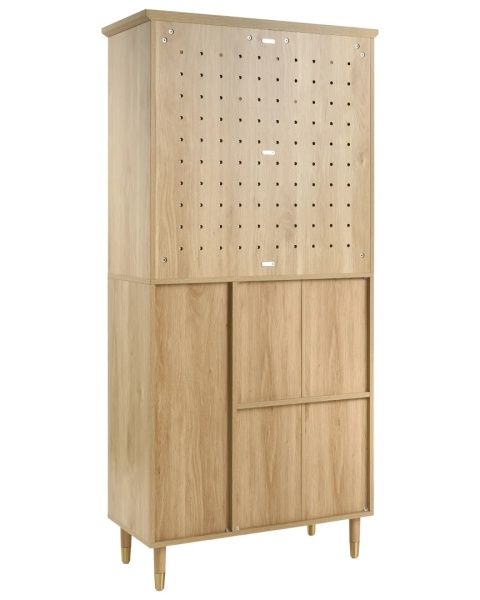 Beliani® Forster – Wielofunkcyjna Garderoba do Przedpokoju z Szafką na Buty i Wieszakiem (77 x 37 x 170 cm)