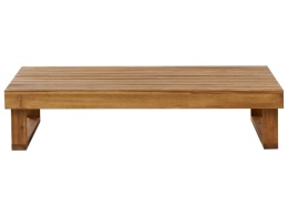 Beliani® Marettimo – Prostokątny Stolik Kawowy do Ogrodu i na Taras (110 x 60 x 25 cm)