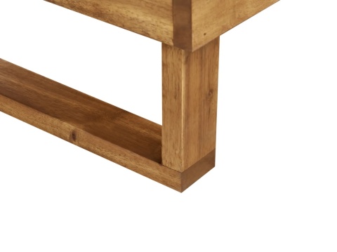Beliani® Marettimo – Prostokątny Stolik Kawowy do Ogrodu i na Taras (110 x 60 x 25 cm)