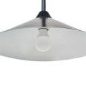 Beliani® Savegre – Minimalistyczna Czarna Lampa Podłogowa (Wysokość 150 cm) – Malowane Żelazo, Stożkowy Klosz