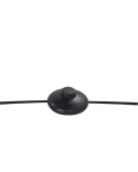 Beliani® Savegre – Minimalistyczna Czarna Lampa Podłogowa (Wysokość 150 cm) – Malowane Żelazo, Stożkowy Klosz