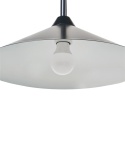 Beliani® Savegre – Minimalistyczna Czarna Lampa Podłogowa (Wysokość 150 cm) – Malowane Żelazo, Stożkowy Klosz