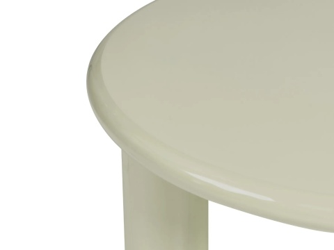 Beliani® Itasca – Okrągły Stolik Kawowy do Salonu (80 x 80 x 35 cm) – Minimalistyczny Style Skandynawski, Trwała Płyta MDF