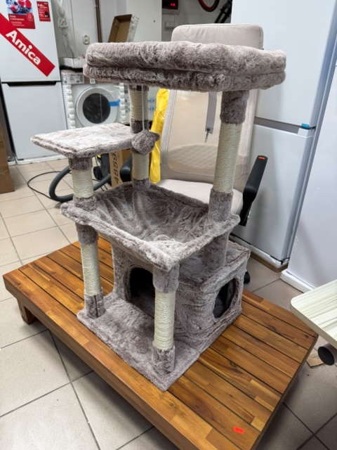Cat Haven Deluxe – Kompaktowe Drzewko / Drapak dla Kota (80 x 40 x 40 cm) – Przestronna Platforma (40 x 30 cm)