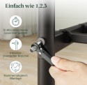 Zinus® Florence – Metalowa Rama Łóżka w Stylu Vintage (90 x 200 cm) – Wysokość 35 cm Pod Łóżkie