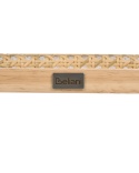 Beliani® Cordova – Zestaw 2 Krzeseł Wspornikowych (47 x 62 x 80 cm) – Plecionka Wiedeńska, Naturalny Rattan i Drewno Bukowe