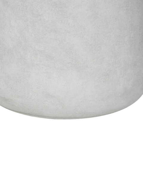 Beliani® Messene – Okrągła Donica Ogrodowa i Domowa (34 x 34 x 33 cm / Pojemność 10L)