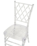 Beliani® Clarion – Zestaw 2 Przezroczystych Krzeseł Jadalnianych (39 x 40 x 92 cm) – Trwały Poliwęglan, Wysoki Połysk