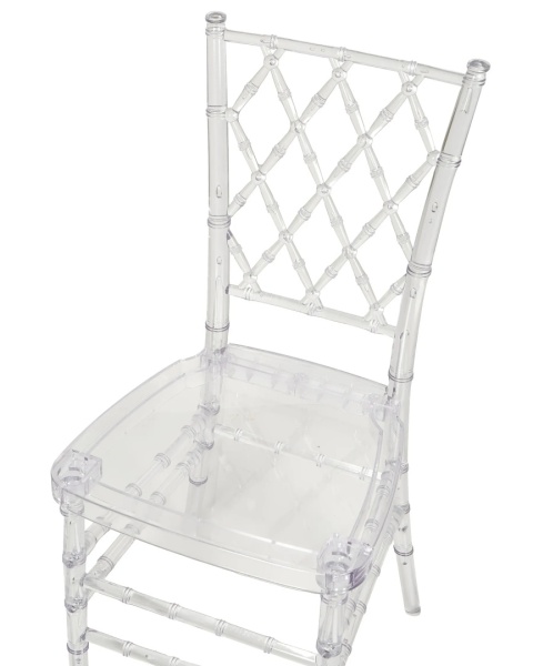 Beliani® Clarion – Zestaw 2 Przezroczystych Krzeseł Jadalnianych (39 x 40 x 92 cm) – Trwały Poliwęglan, Wysoki Połysk