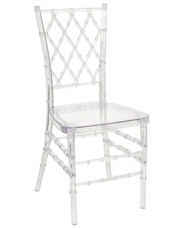Beliani® Clarion – Zestaw 2 Przezroczystych Krzeseł Jadalnianych (39 x 40 x 92 cm) – Trwały Poliwęglan, Wysoki Połysk