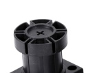 Regulowane Nóżki Meblowe do Szafek Kuchennych (Wysokość 10 cm / Zakres 90–130 mm) – Komplet 4 Sztuki