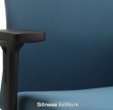 Topstar® Sitness Airwork – Profesjonalny Fotel Biurowy / Ergonomiczne Krzesło Obrotowe – Oddychająca Siatka,