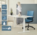 Topstar® Sitness Airwork – Profesjonalny Fotel Biurowy / Ergonomiczne Krzesło Obrotowe – Oddychająca Siatka,
