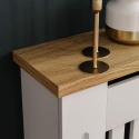 Vida Designs® Arlington XL – Szeroka Drewniana Osłona Grzejnika – Elegancki Front w Stylu Shaker
