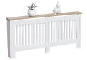 Vida Designs® Arlington XL – Szeroka Drewniana Osłona Grzejnika – Elegancki Front w Stylu Shaker