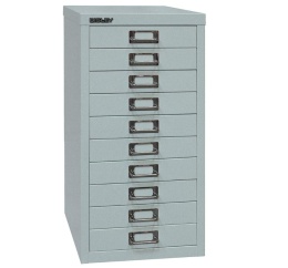 Bisley® – Klasyczna Stalowa Szafka / Kontenerka Biurowa z Zamkiem (38 x 27,9 x 59 cm)