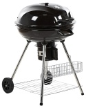 Marapi BELIANI – Grill Węglowy z Dwupoziomowym Rusztem (59 x 58 x 92 cm) – Pokrywa z Termometrem i Regulacją Wentylacji