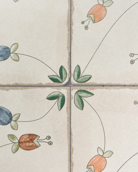 Beliani® – Zestaw 2 Składanych Krzeseł Ogrodowych / Bistro z Mozaiką Ceramiczną (40 x 45 x 90 cm)