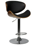 Beliani® Rotterdam – Obrotowy Hoker / Krzesło Barowe z Regulacją Wysokości (52 x 45 x 93-115 cm)
