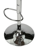 Beliani® Rotterdam – Obrotowy Hoker / Krzesło Barowe z Regulacją Wysokości (52 x 45 x 93-115 cm)