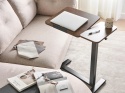 Beliani® Schola – Mobilny Stolik / Biurko pod Laptopa z Mechaniczną Regulacją Wysokości (70 x 40 x 76-135 cm)