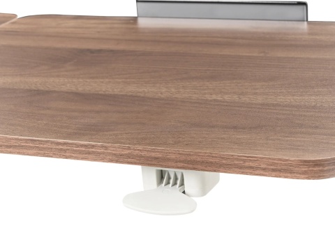 Beliani® Schola – Mobilny Stolik / Biurko pod Laptopa z Mechaniczną Regulacją Wysokości (70 x 40 x 76-135 cm)