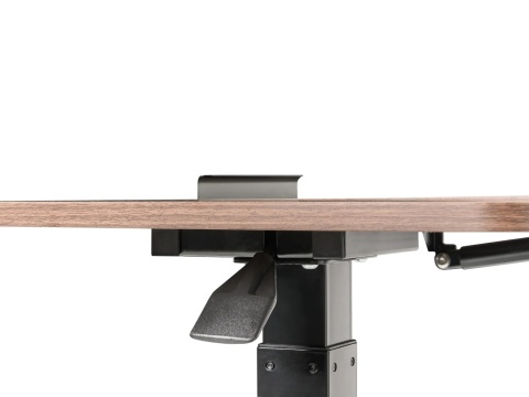 Beliani® Schola – Mobilny Stolik / Biurko pod Laptopa z Mechaniczną Regulacją Wysokości (70 x 40 x 76-135 cm)