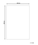Beliani® Kawas – Duży Nowoczesny Dywan Geometryczny (300 x 400 cm) – Wzór w Paski, Wysokość Runa 15 mm