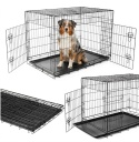 Smart Kennel Pro XL – Składana Metalowa Klatka Kennelowa / Transporter dla Psa i Kota