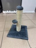 Smart Scratch Mini – Kompaktowy Drapak Słupek dla Kociąt i Kotów z Piłeczką (26 x 26 x 34 cm)