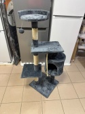 Wielopoziomowy Drapak dla Kota – 5-Poziomowe Centrum Zabawy i Relaksu (117 x 66 x 56 cm)