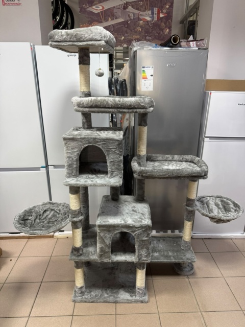 Smart Cat® Pro XL – Wysoki Wielopoziomowy Drapak dla Dużych Kotów z Obrotowym Modułem (55 x 40 x 185 cm)