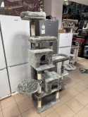 Smart Cat® Pro XL – Wysoki Wielopoziomowy Drapak dla Dużych Kotów z Obrotowym Modułem (55 x 40 x 185 cm)