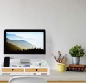 Relaxdays® – Ergonomiczna Podstawka pod Monitor z 2 Szufladami i Organizerem XL (58,5 x 32,5 x 11 cm)