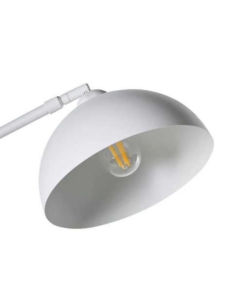 Beliani® CAGAYAN – Elegancka Duża Lampa Podłogowa Łukowa (170-200 cm) – Ciężka Marmurowa Podstawa