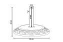 Beliani® CAPACI – Ciężka Okrągła Podstawa pod Parasol Ogrodowy 23 kg – Betonowa Mieszanka z Tworzywem