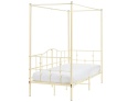 Beliani® ARTONNE – Eleganckie Metalowe Łóżko z Baldachimem (90 x 200 cm / 207 x 96 x 193 cm)