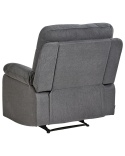 Beliani® BERGEN – Rozkładany Fotel Relaksacyjny z Podnóżkiem (90 x 72 x 101 cm) – Tkanina Hydrofobowa, Sprężyny Kieszeniowe