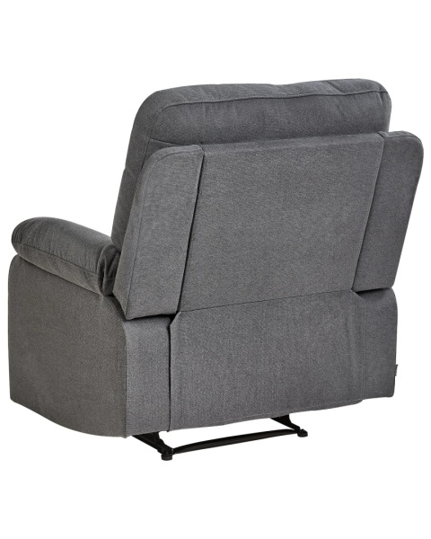 Beliani® BERGEN – Rozkładany Fotel Relaksacyjny z Podnóżkiem (90 x 72 x 101 cm) – Tkanina Hydrofobowa, Sprężyny Kieszeniowe