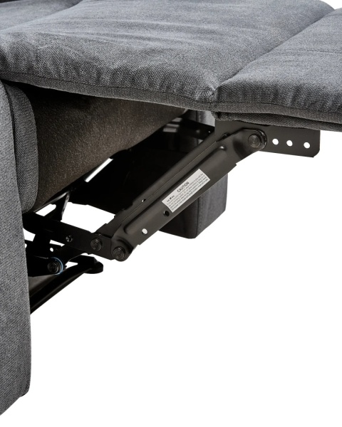 Beliani® BERGEN – Rozkładany Fotel Relaksacyjny z Podnóżkiem (90 x 72 x 101 cm) – Tkanina Hydrofobowa, Sprężyny Kieszeniowe