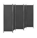 Beliani® NARNI – Czarny 5-Panelowy Parawan Pokojowy i Ścianka Działowa (270 x 170 cm)