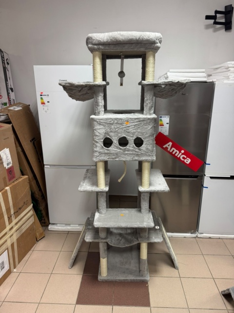 CatHeaven Wielopoziomowy Drapak Wieża XXL dla Kotów (46 x 46 x 200 cm)