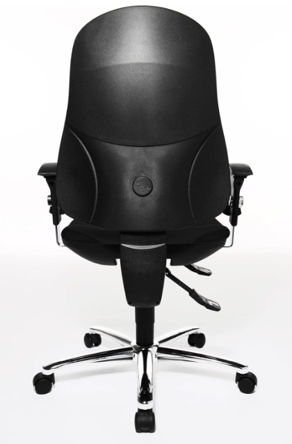 Ergonomiczne Krzesło Biurowe Topstar Support SY z Regulowanymi Podłokietnikami, Czarny Ergonomiczne Krzesło Biurowe Topstar Support SY z Regulowanymi Podłokietnikami, Czarny