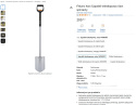 Fiskars Xact Szpadel teleskopowy Xact spiczasty