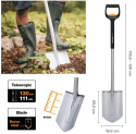 Fiskars Xact Szpadel teleskopowy Xact spiczasty