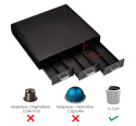 Szuflada do kapsułek do kawy Amazon Basics, czarna, na 36 kapsułek
