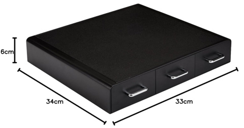 Szuflada do kapsułek do kawy Amazon Basics, czarna, na 36 kapsułek Szuflada do kapsułek do kawy Amazon Basics, czarna, na 36 kapsułek